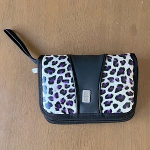 NINTENDO DS - Purple Black & White Cheetah Print Case *Like New!*